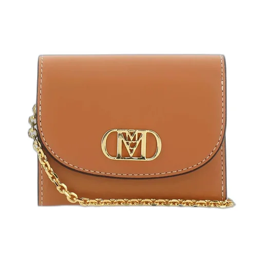 Mcm Mini Mode Travia Logo Plaque Wallet