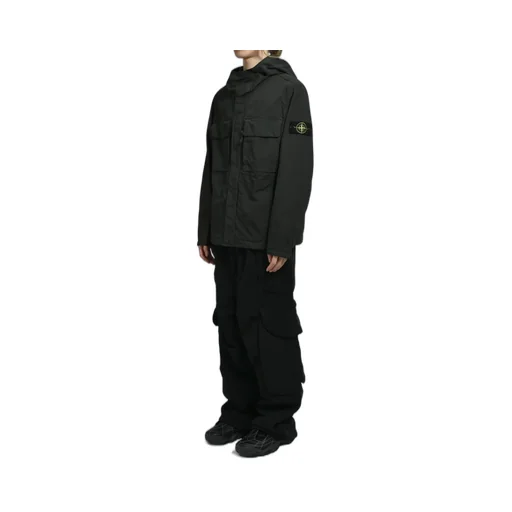 Short Parka / Lead Grey