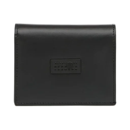 Mm6 Maison Margiela Logo-Patch Bi-Fold Wallet