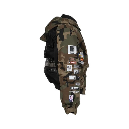 Testo Max Belts Camo - Bomber Jacket / Camo