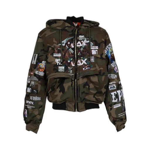Testo Max Belts Camo - Bomber Jacket / Camo