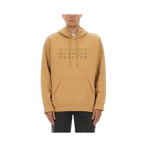 Mm6 Maison Margiela Numeric Drawstring Hoodie