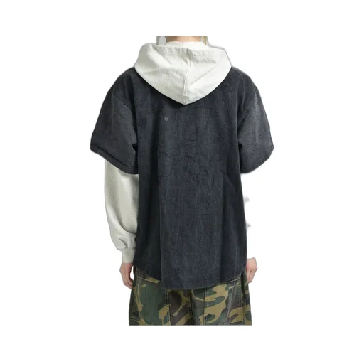 Knapp Ranch Baseball Hoodie / Blk Gry