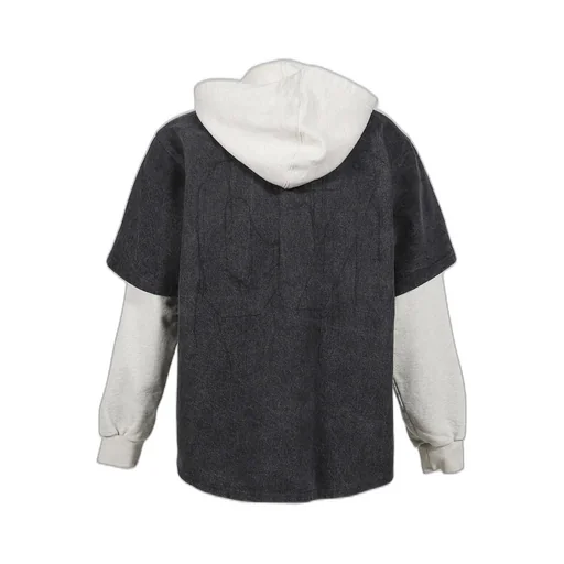 Knapp Ranch Baseball Hoodie / Blk Gry
