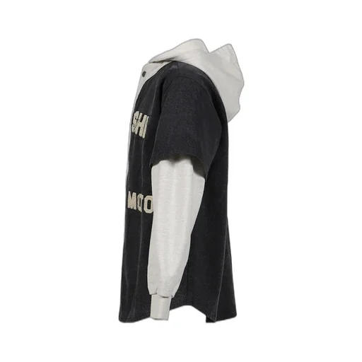 Knapp Ranch Baseball Hoodie / Blk Gry