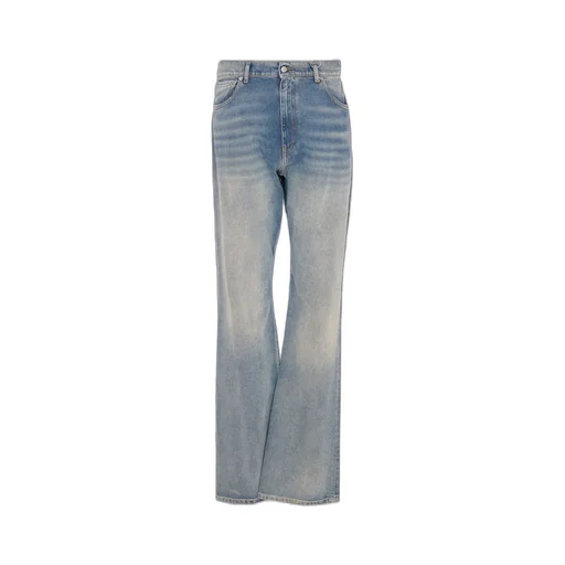 Mm6 Maison Margiela Logo Patch Bootcut Jeans