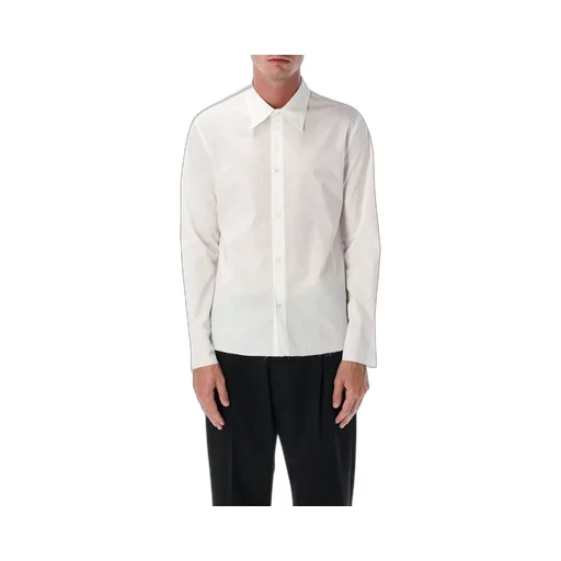 Mm6 Maison Margiela Logo Embroidered Shirt