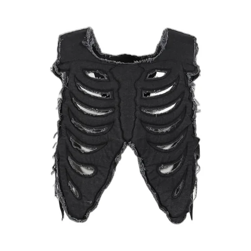 Skeleton Vest / Black