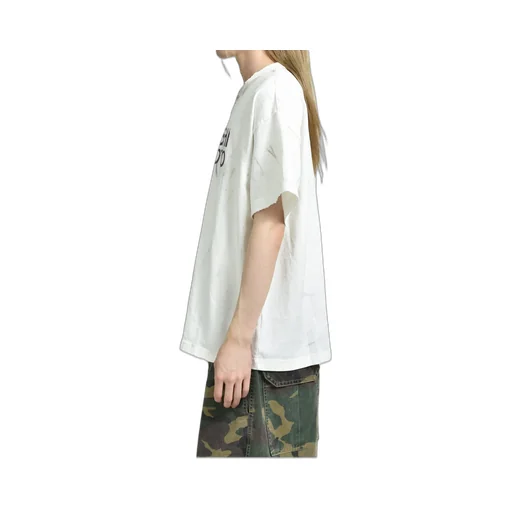 Destroyed Luke Tee / Wht