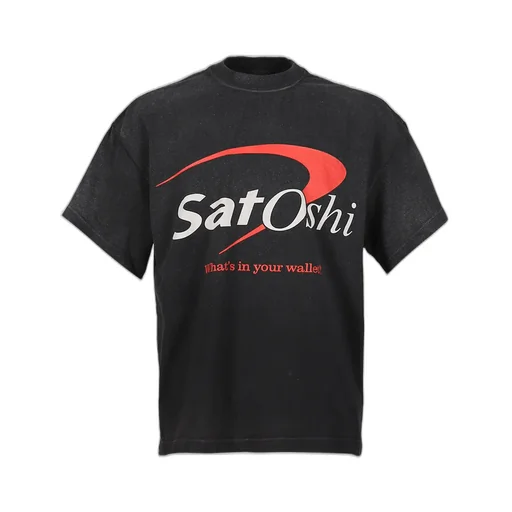 Bank Of Satoshi Tee / Black
