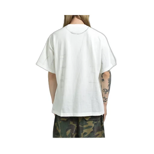 Destroyed Luke Tee / Wht