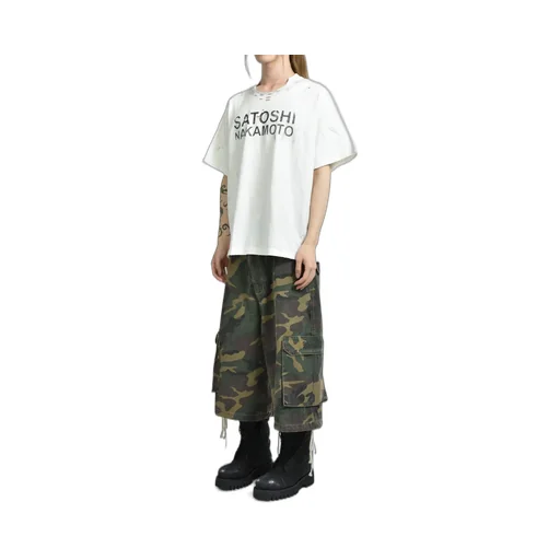 Destroyed Luke Tee / Wht