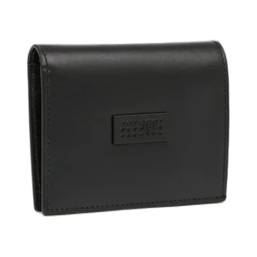 Mm6 Maison Margiela Logo-Patch Bi-Fold Wallet