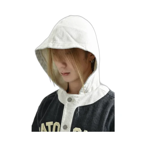 Knapp Ranch Baseball Hoodie / Blk Gry