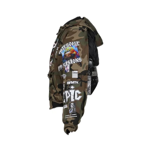 Testo Max Belts Camo - Bomber Jacket / Camo