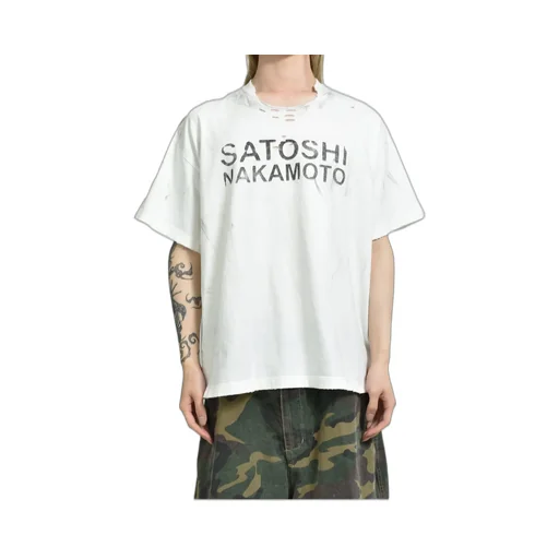 Destroyed Luke Tee / Wht
