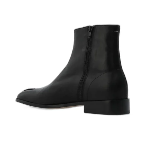 Mm6 Maison Margiela Round Toe Ankle Boots