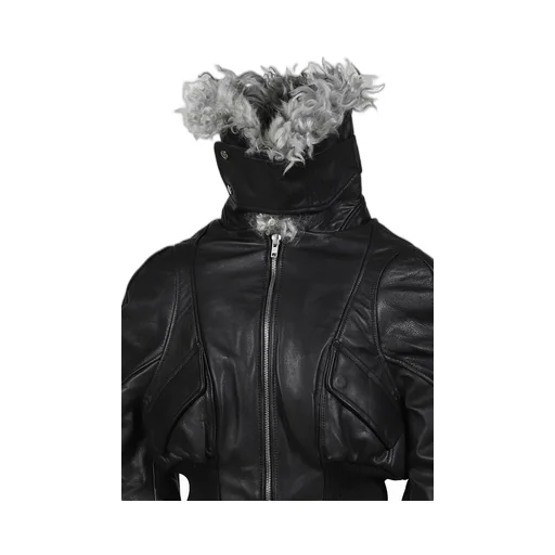 Consumer Cropped Bomber / Black