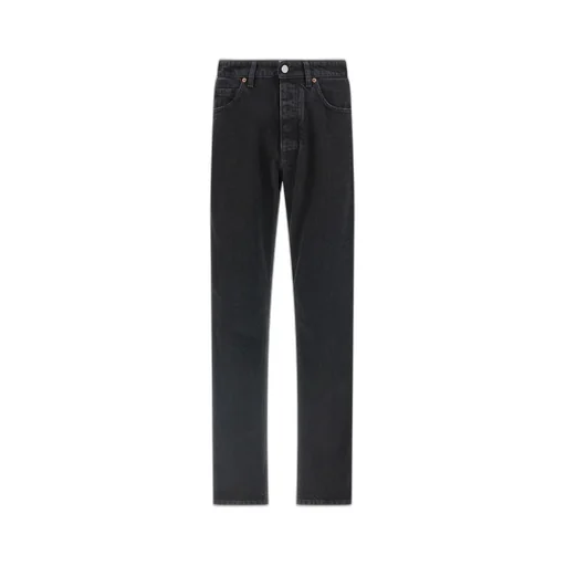 Mm6 Maison Margiela Logo Patch Taped Jeans