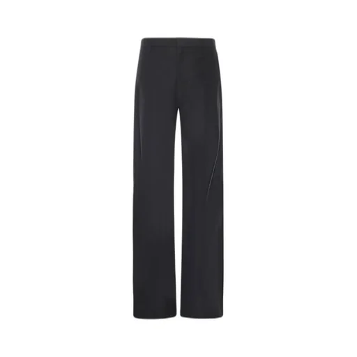 Mm6 Maison Margiela Elasticated Waistband Drawstring Trousers