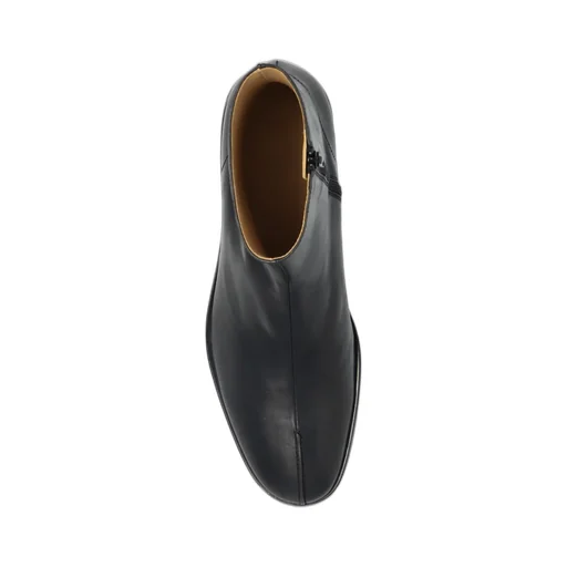 Mm6 Maison Margiela Round Toe Ankle Boots