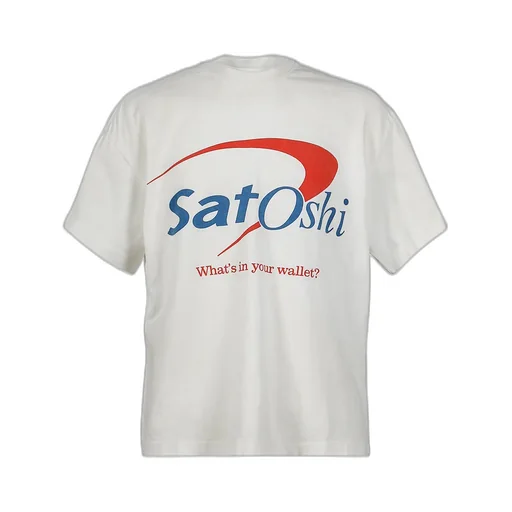 Bank Of Satoshi Tee / Wht