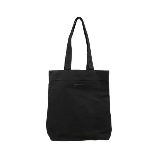 Mm6 Maison Margiela Logo-Patch Open Top Tote Bag