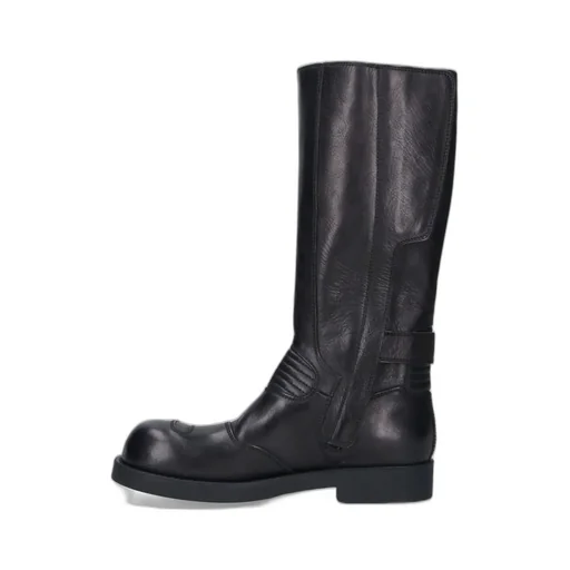 Mm6 Maison Margiela Buckle Detailed Biker Boots