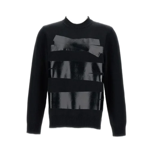 Mm6 Maison Margiela Taped Label Knitted Jumper