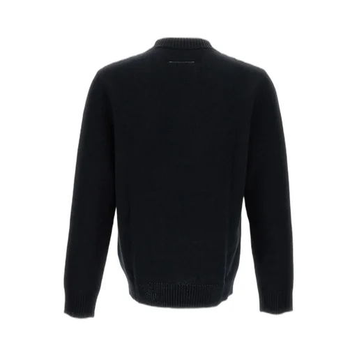 Mm6 Maison Margiela Taped Label Knitted Jumper