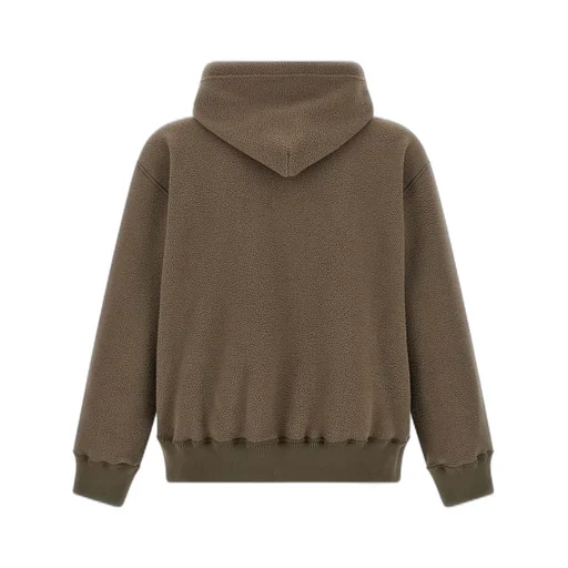 Mm6 Maison Margiela Numbers Embroidered Drawstring Hoodie