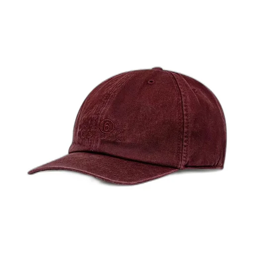 Mm6 Maison Margiela Logo Embroidered Baseball Cap