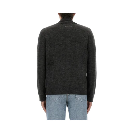 Mm6 Maison Margiela Scarf Knit Cardigan