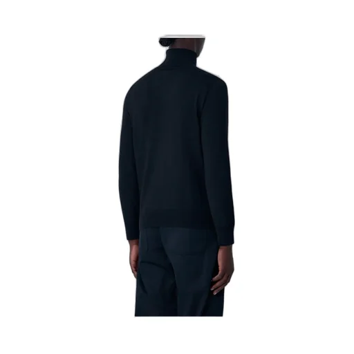 Mm6 Maison Margiela Logo Patch Roll-Neck Jumper