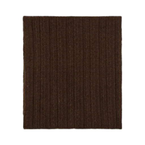 Mm6 Maison Margiela Numeric Patch Ribbed Scarf