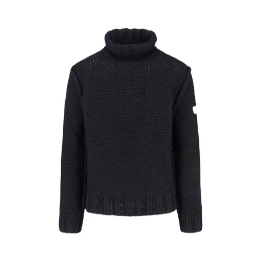 Mm6 Maison Margiela Turtleneck Chunky Knitted Jumper