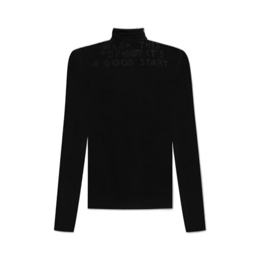 Mm6 Maison Margiela Turtleneck Long-Sleeved Jumper