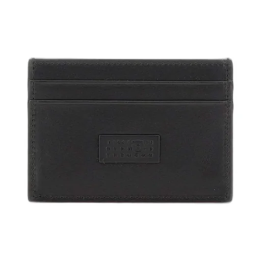 Mm6 Maison Margiela Logo Patch Open Top Cardholder