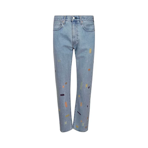 Levis Regular Fit Embroidered Jeans
