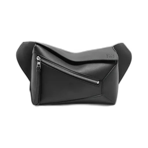 Puzzle Edge Small Bumbag / Blk