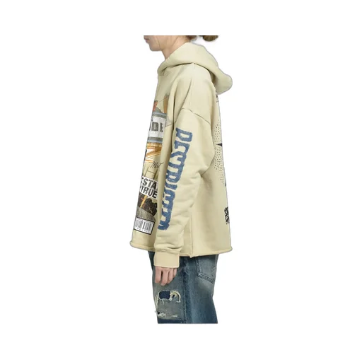 Malcolm X Cream Hoodie / Crm