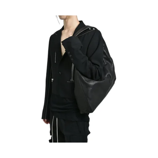Cropped Gemini Bag / Black