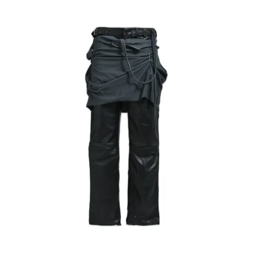 Blacke Leather Pants / Blk
