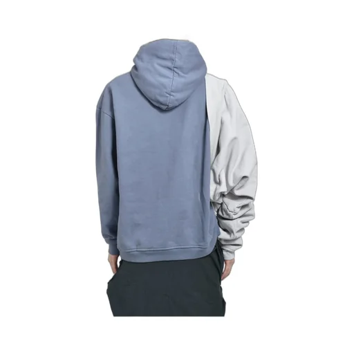 Bleached Graft Hoodie / Blu Gry