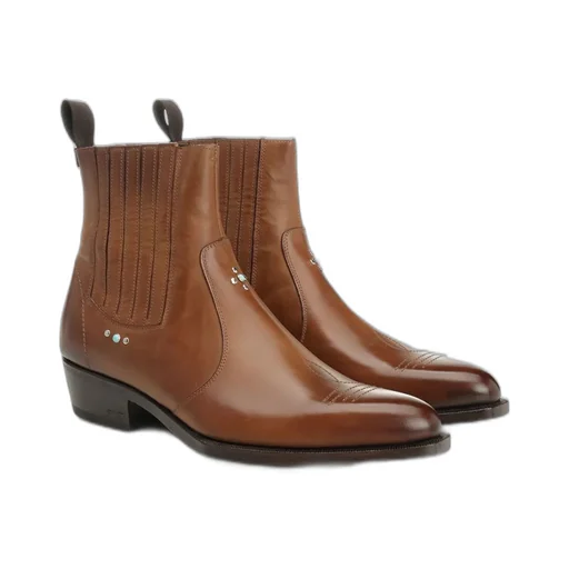 Lidfort Studded Ankle Boots