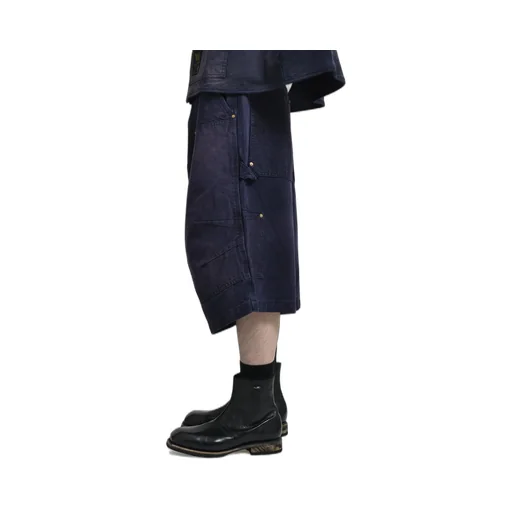 Stockton Double Knee Short / Peacoat