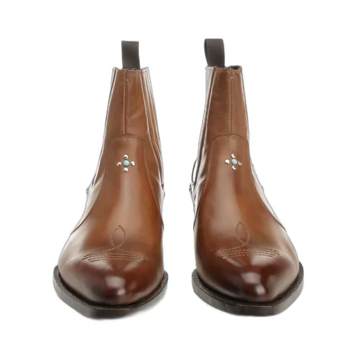 Lidfort Studded Ankle Boots