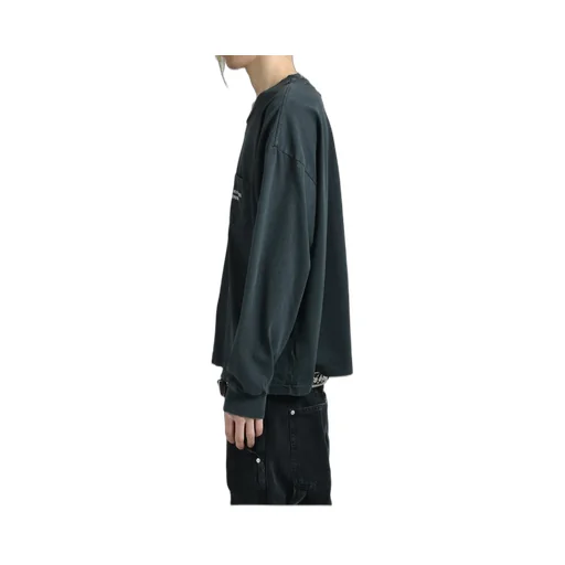 Classic Logo Ls T-Shirt / L.Washed Blk