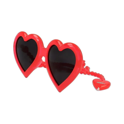 Linda Farrow X Jeremy Scott Heart Frame Sunglasses
