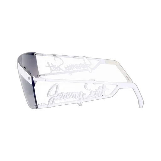 Linda Farrow X Jeremy Scott Shield Frame Sunglasses